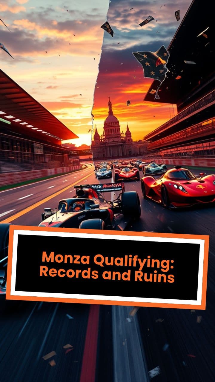 Monza Qualifying: Records and Ruins