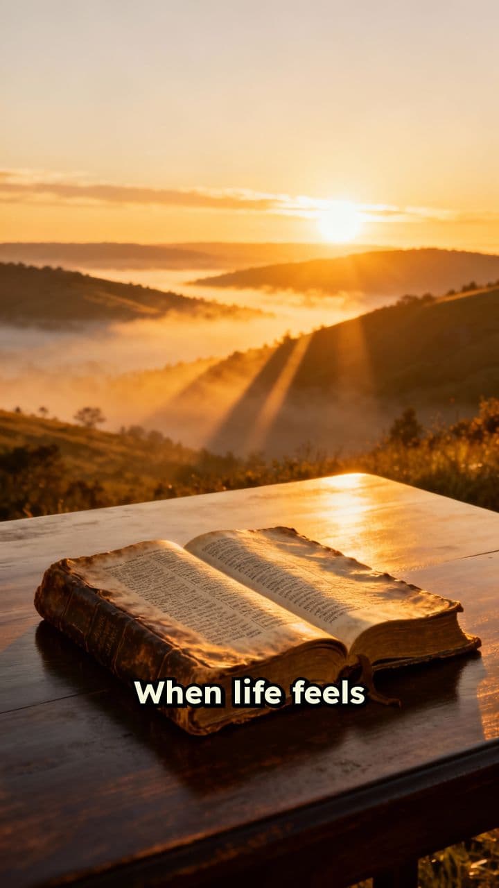 Meditating on God’s Word - Motivational Bible Verse