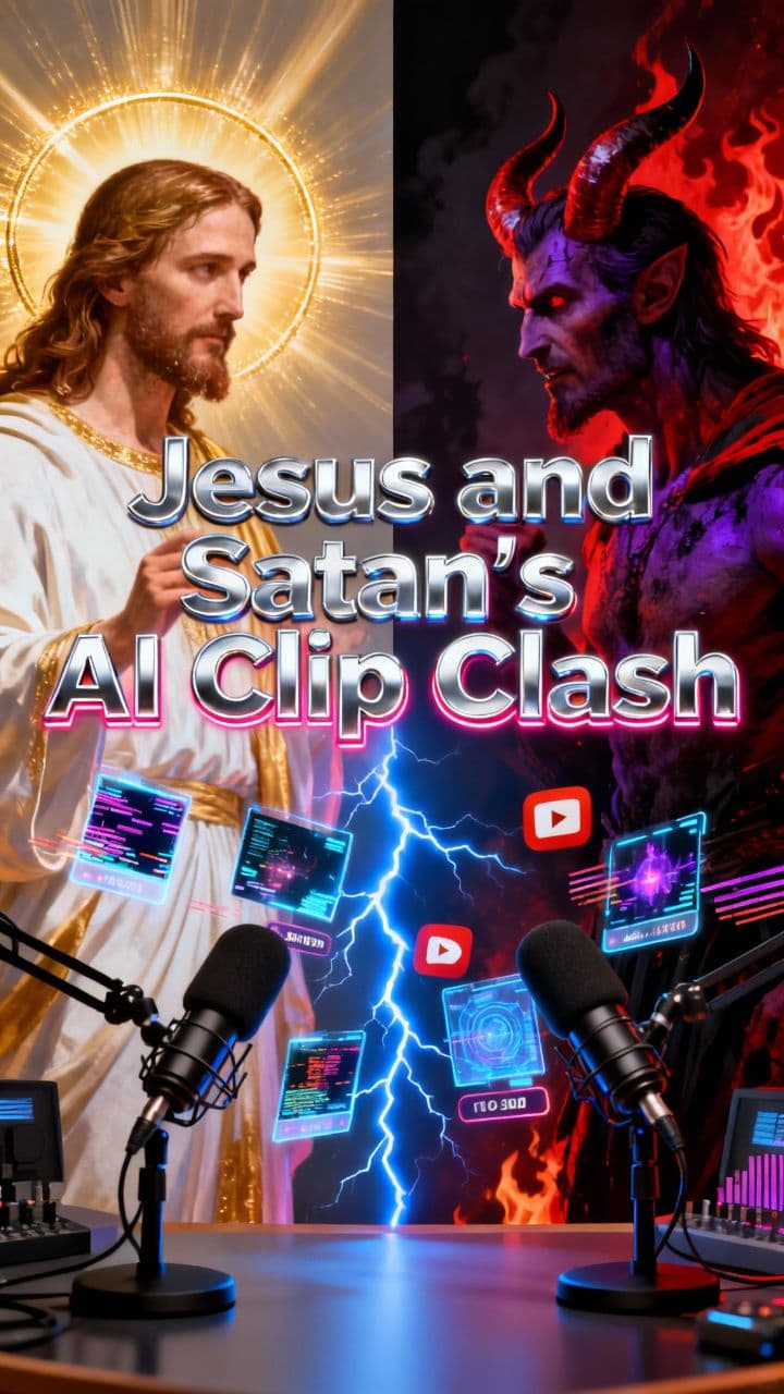 Jesus and Satan’s AI Clip Clash