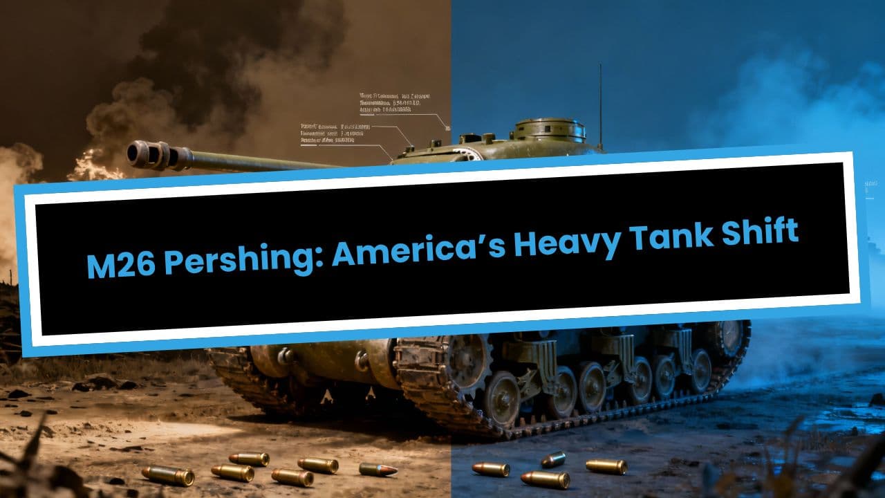 M26 Pershing: America’s Heavy Tank Shift