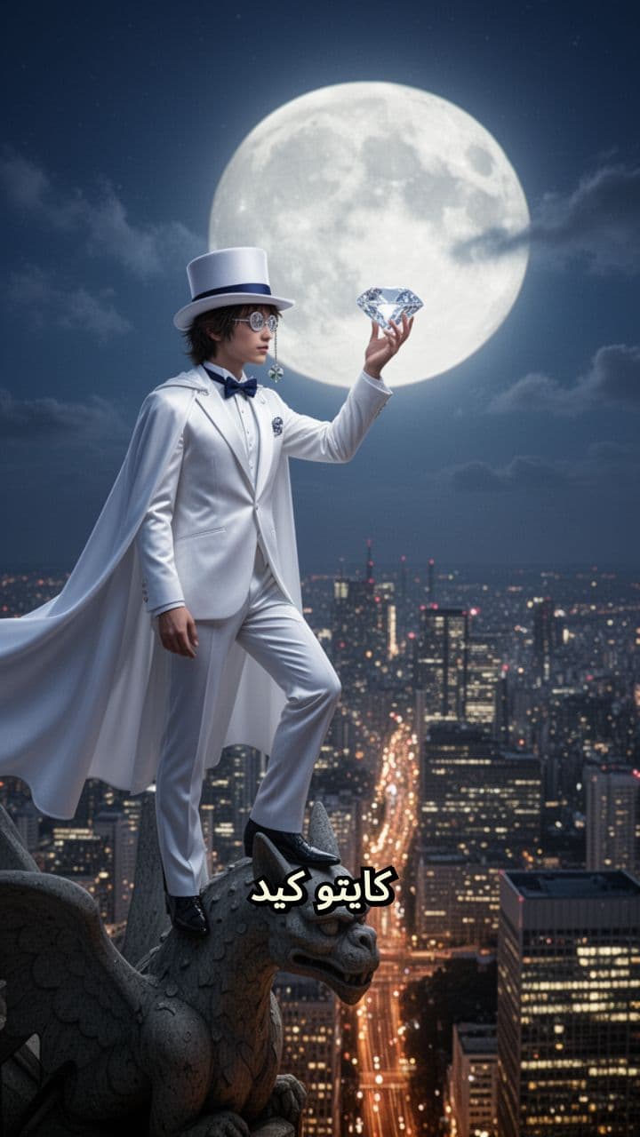 كيد وكونان حليفان ضد المنظمة السوداء