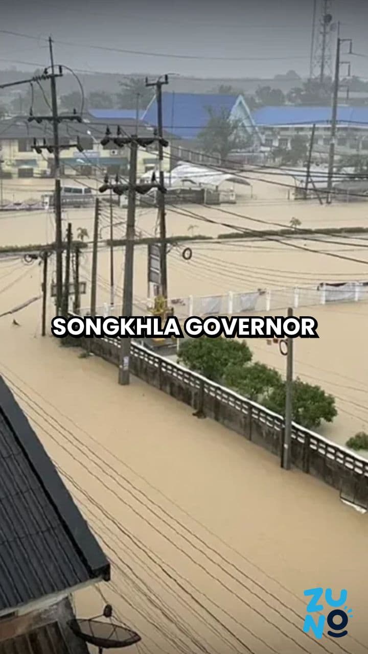 Songkhla Declares Disaster Amid Severe Flooding