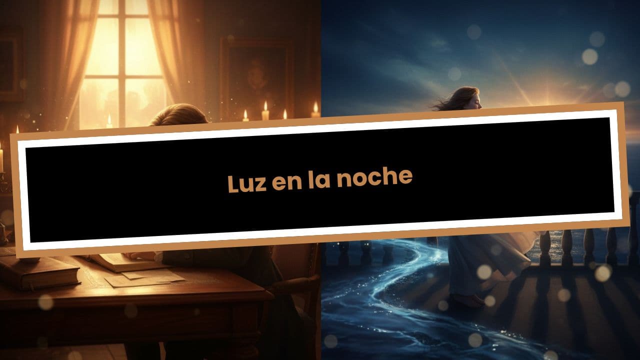 Luz en la noche