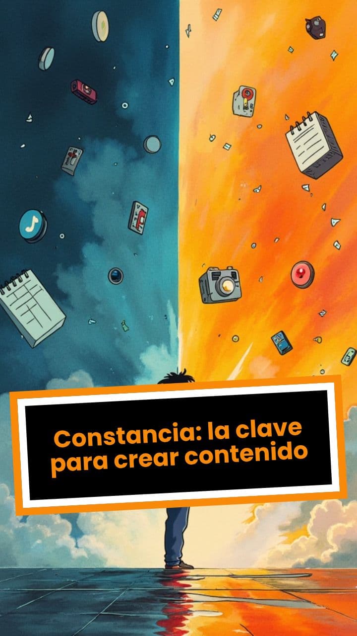 Constancia: la clave para crear contenido