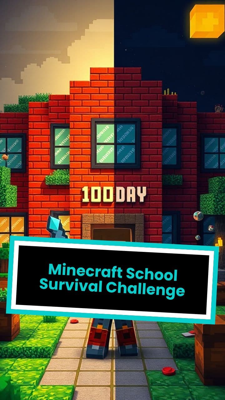 Minecraft School Survival Challenge