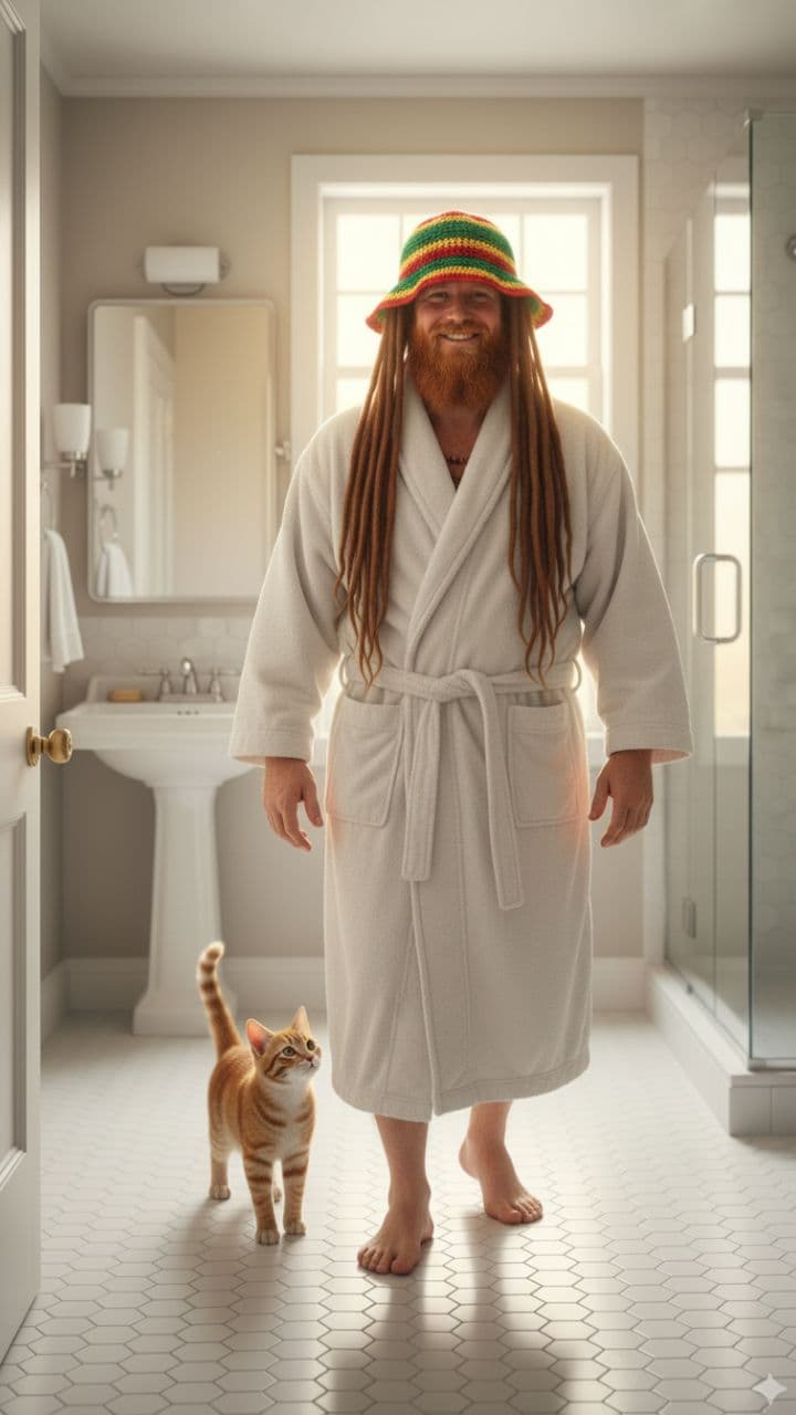 The Cat Saw Me Naked