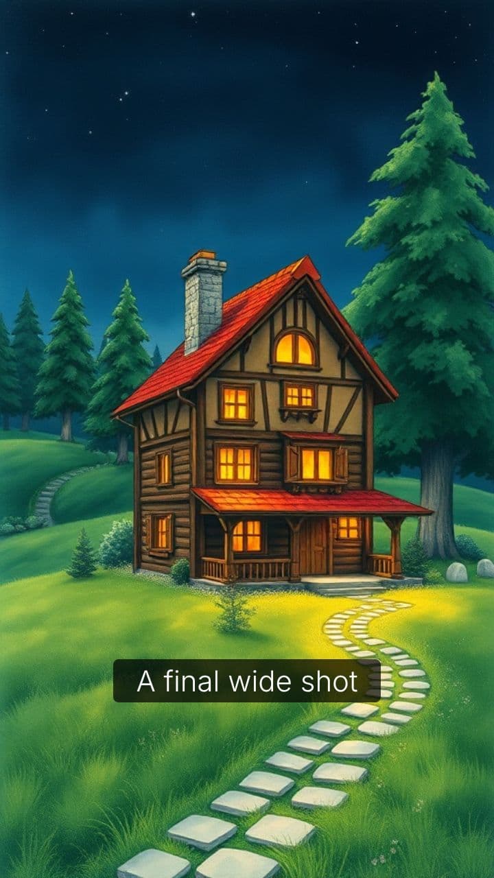 The Moon’s Mischievous Smirk