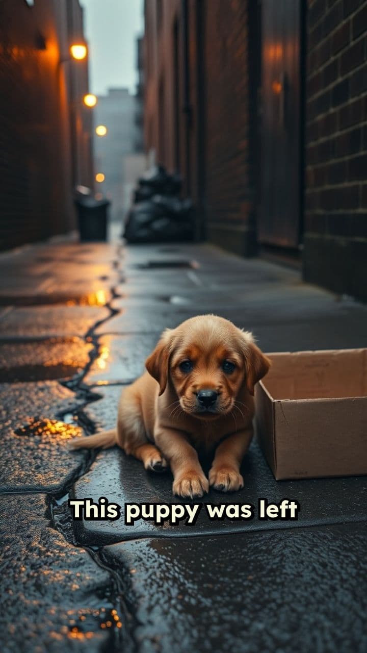 Love Makes Miracles for a Puppy