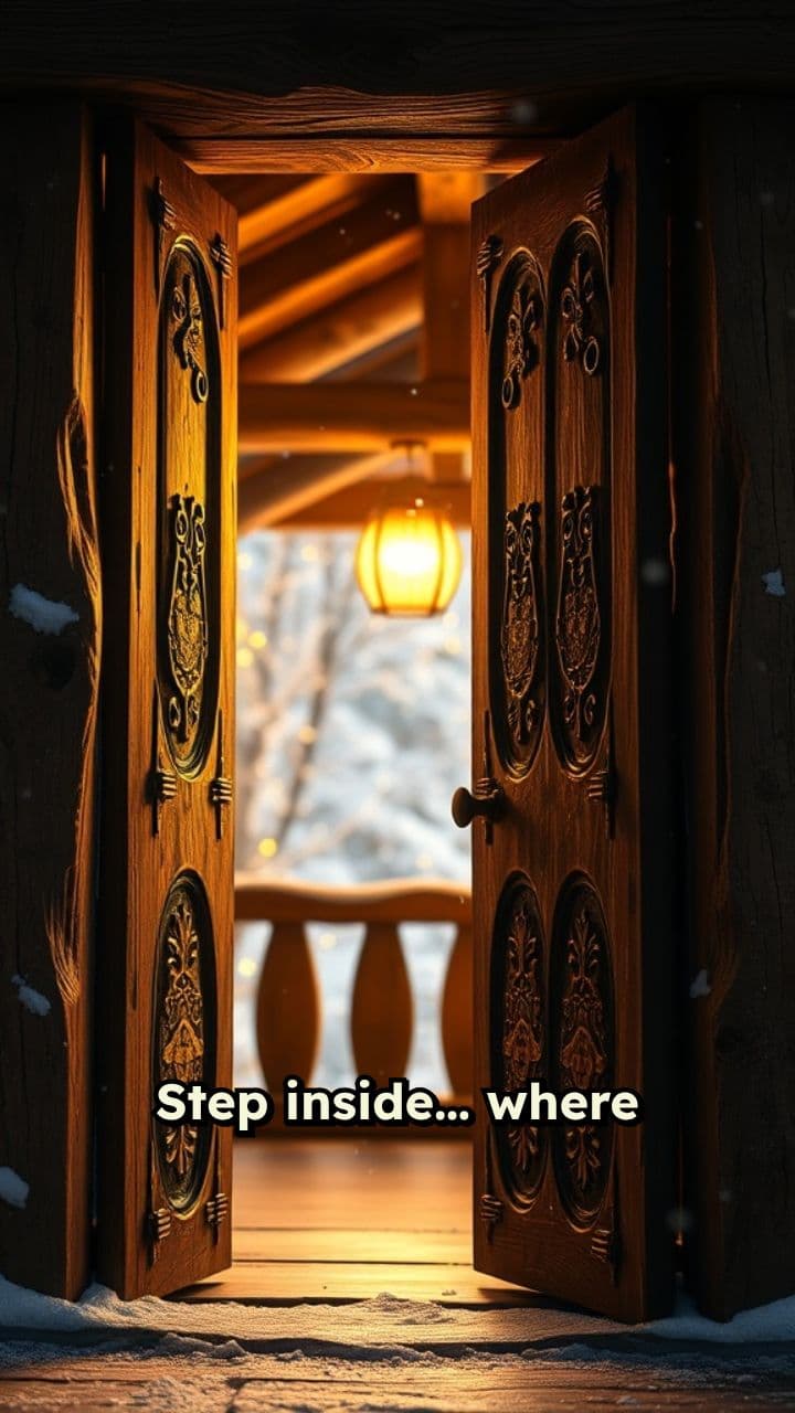 Cozy Christmas Cabin Mansion