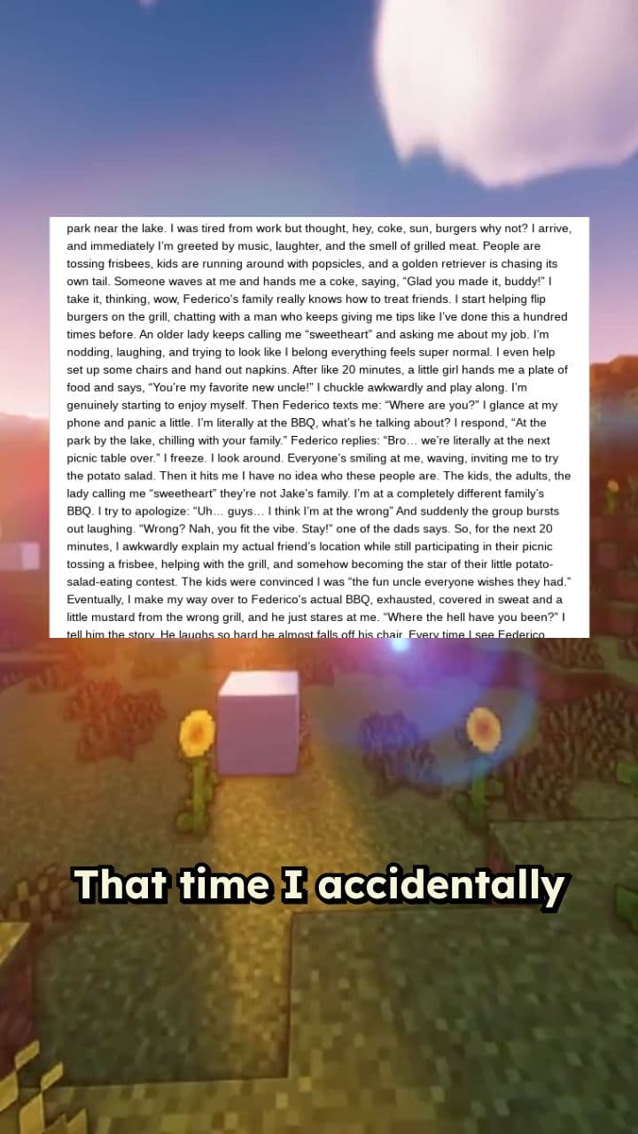 The Accidental BBQ Guest