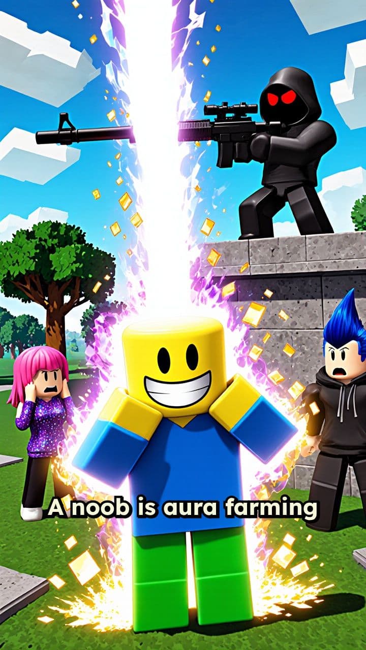 Assassin Shocks Everyone During Aura Farming