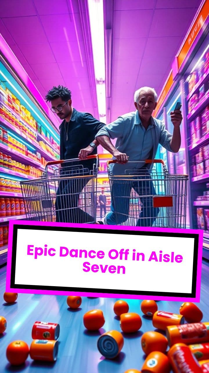 Epic Dance Off in Aisle Seven