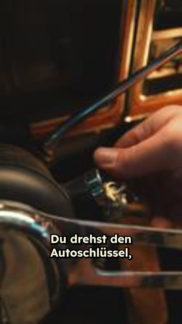 Was beim Starten im Motor passiert