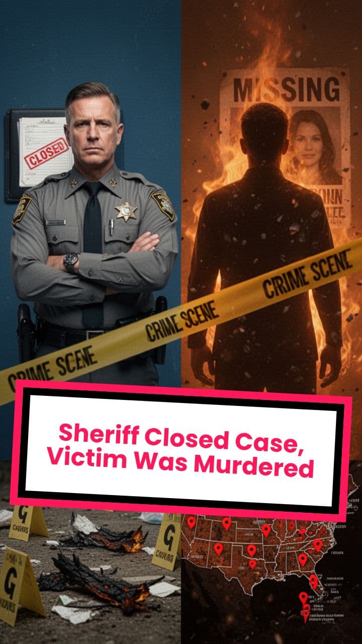 Sheriff Closed Case, Victim Was Murdered