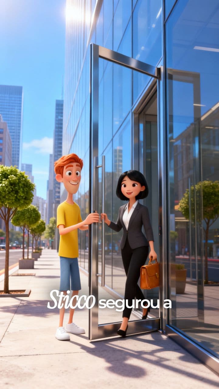 Entrando de lado no prédio 🚪😂