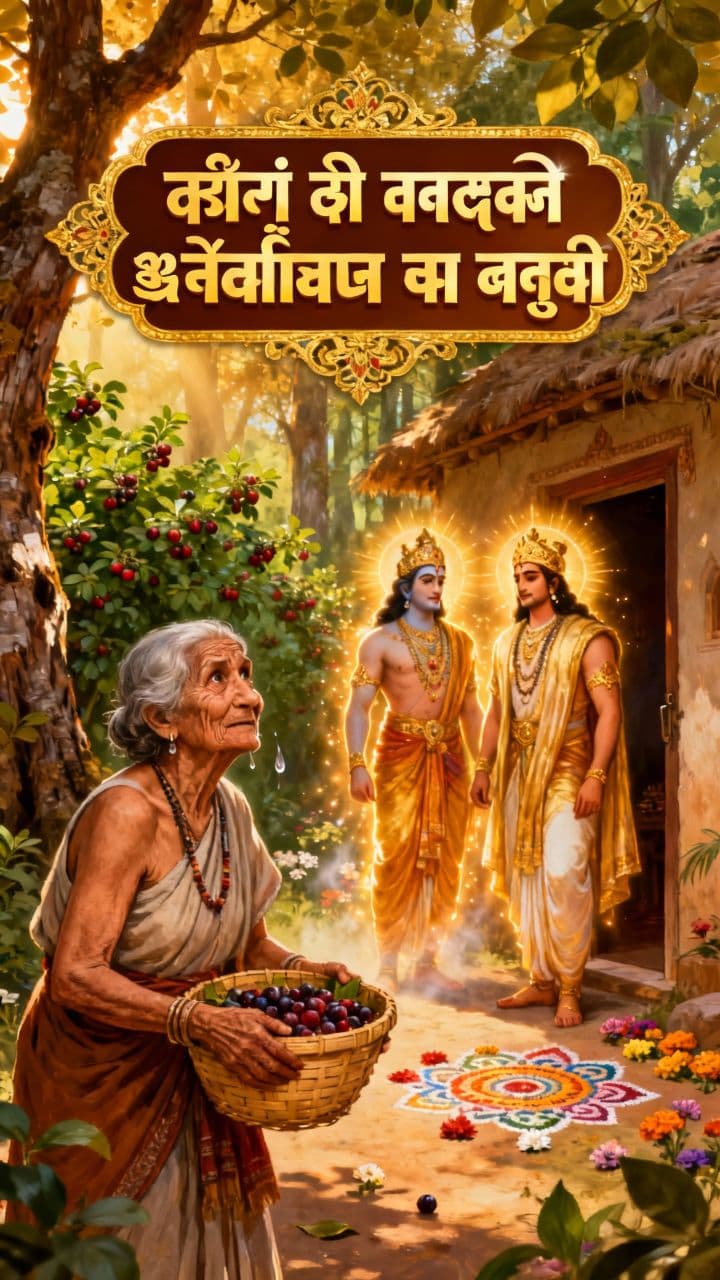 शबरी की भक्ति और श्रीराम का आगमन