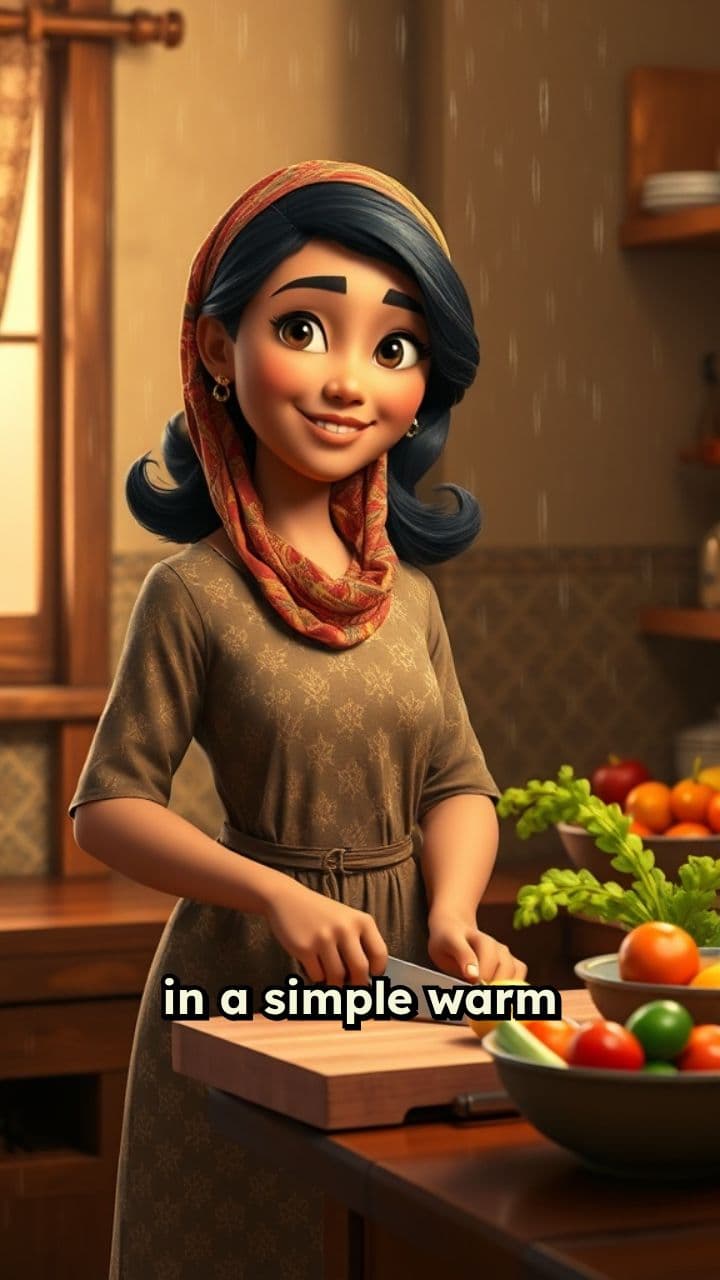 Rainy Day Cooking in an Egyptian Kitchen