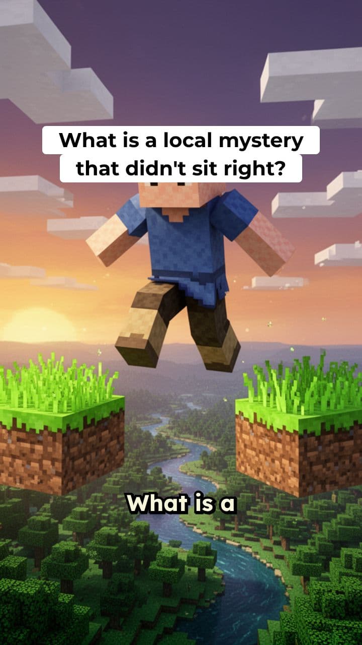 Local Mysteries That Don't Sit Right