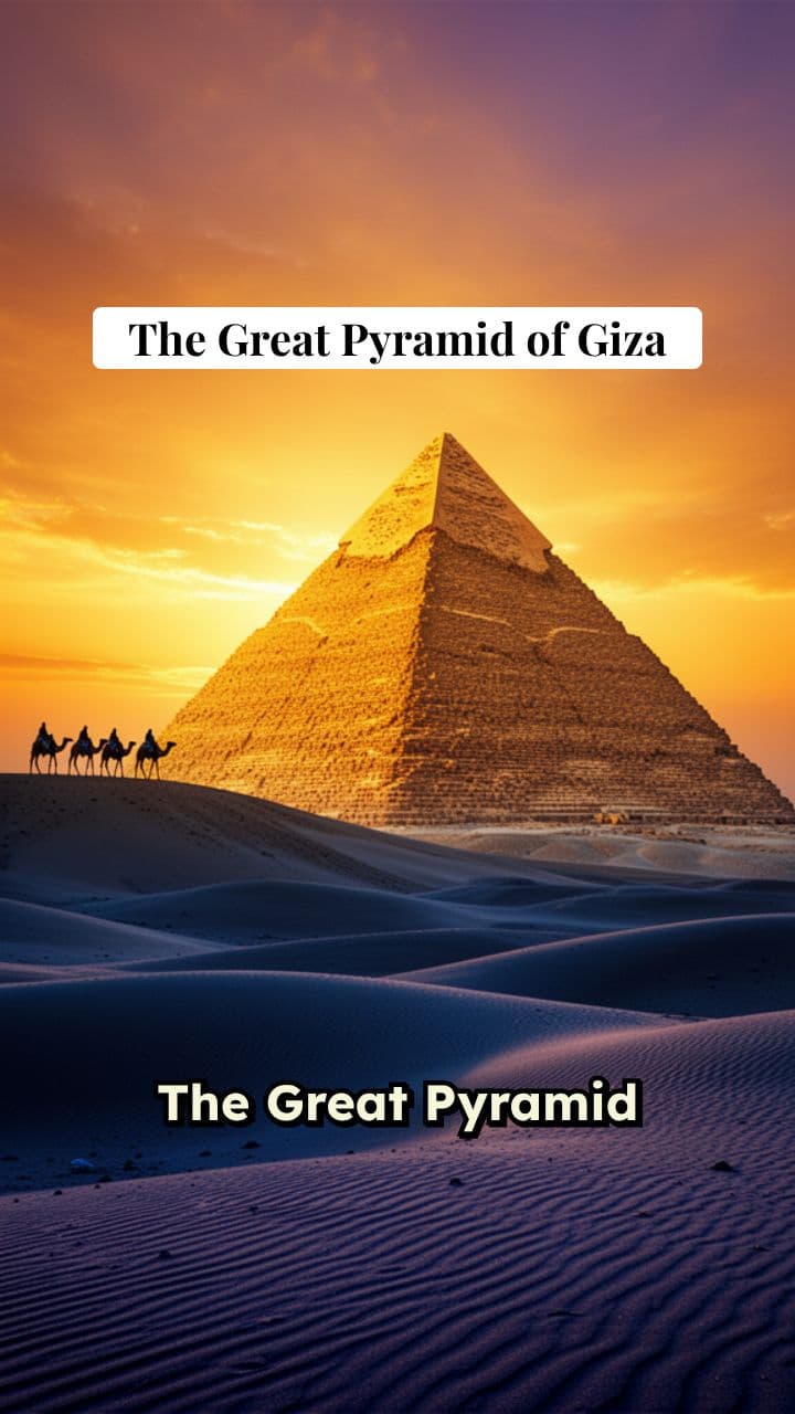 The Wonders of the Great Pyramid of Giza