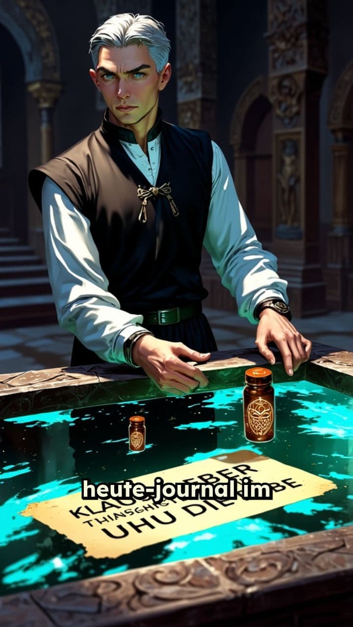 Klaus Kleber und der Uhu-Tausch