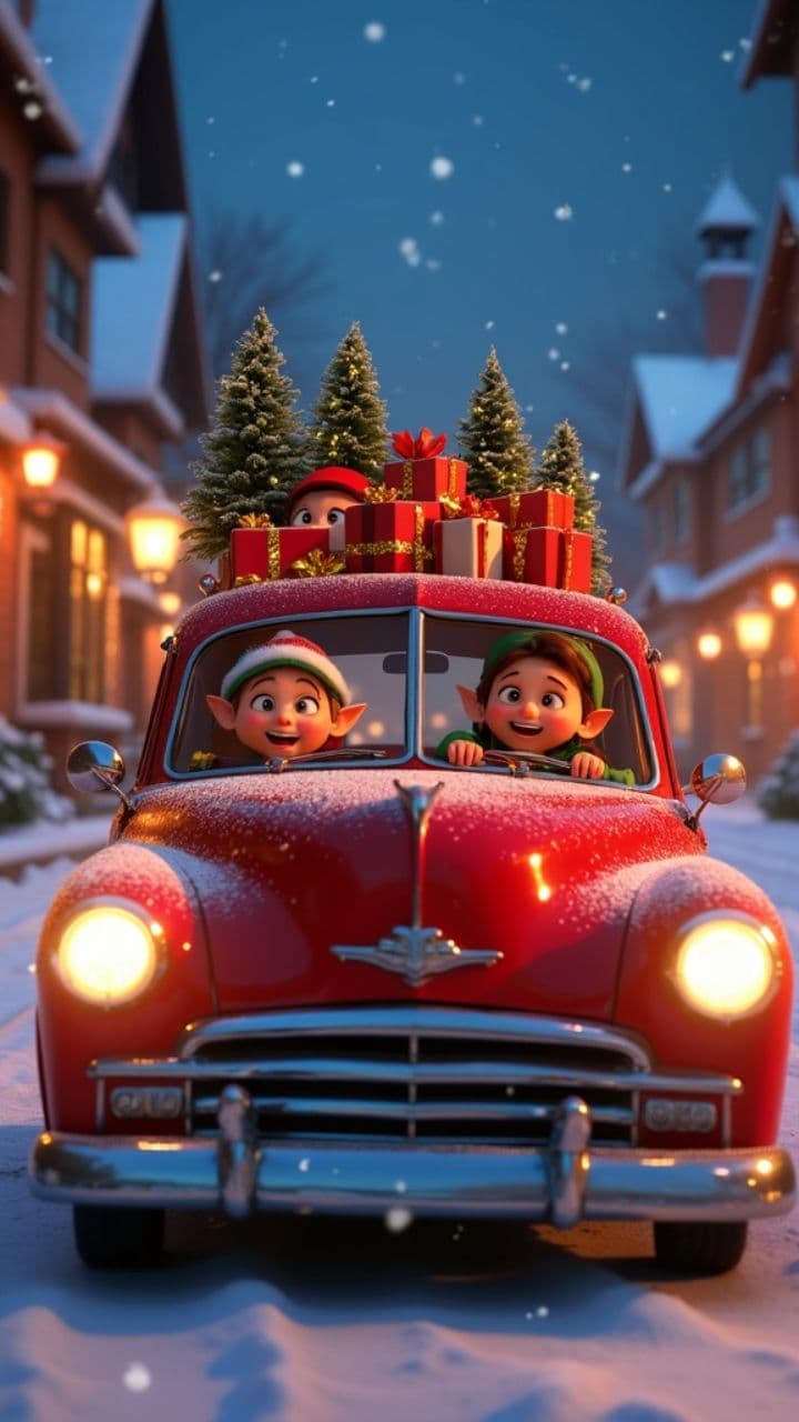 Les Lutins Covoitureurs de Noël