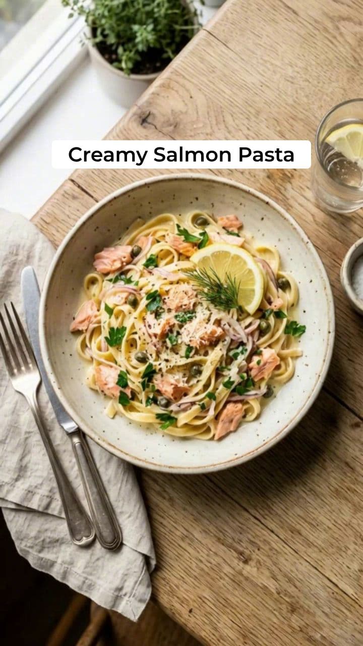 Creamy Salmon Pasta