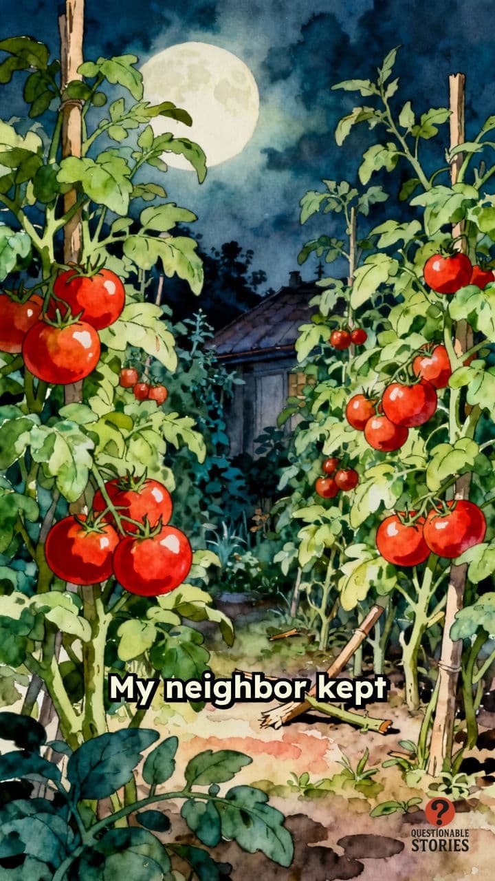 Raccoon Gary's Midnight Tomato Heist