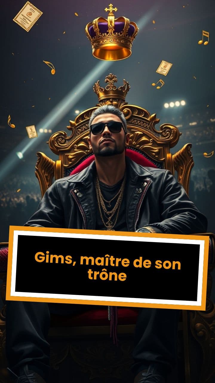Gims, maître de son trône