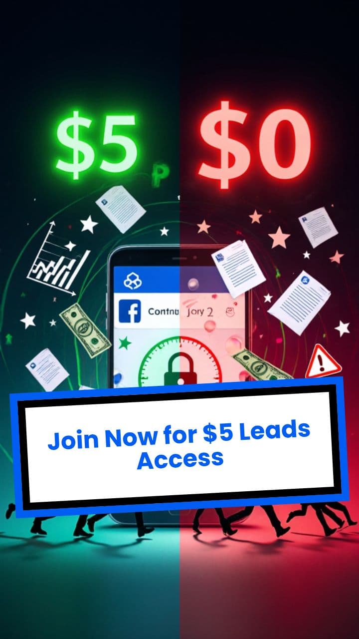 Join Now for $5 Leads Access