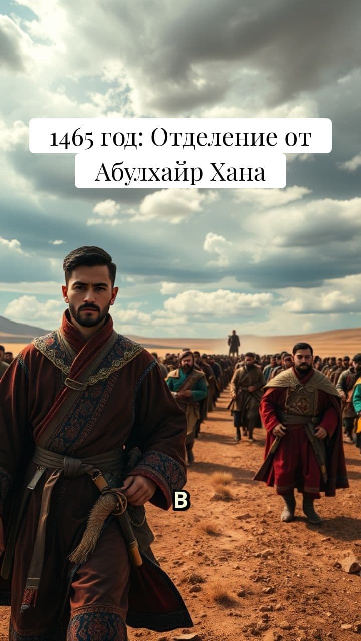 Основание Казахского Ханства: 1465 год
