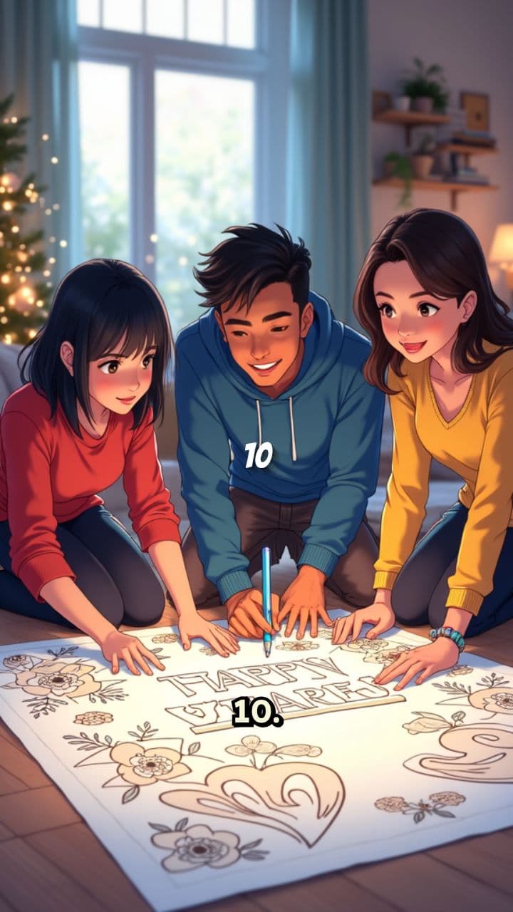 NY Countdown with Color Me Ink!