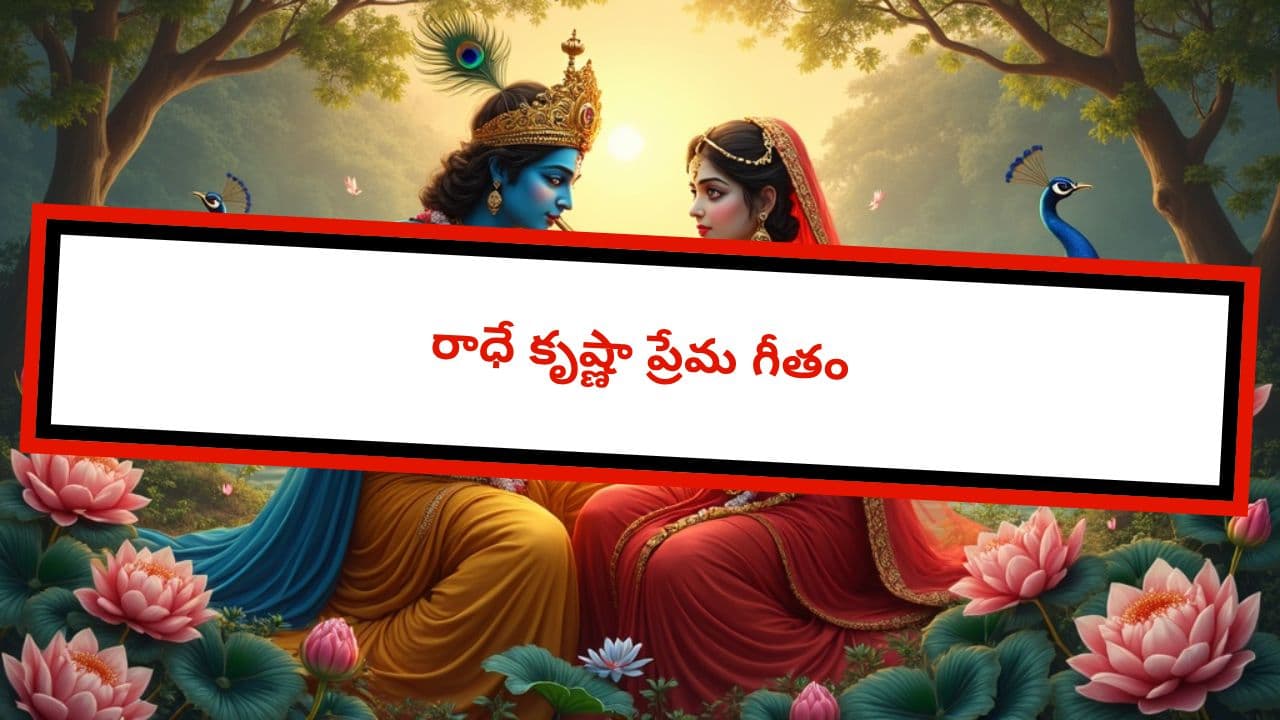 రాధే కృష్ణా ప్రేమ గీతం