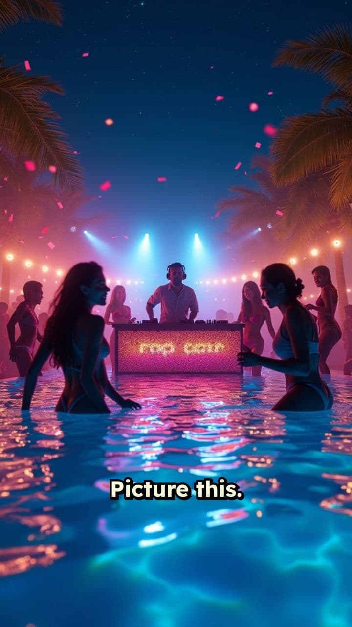 Epic New Year's Pool Party!