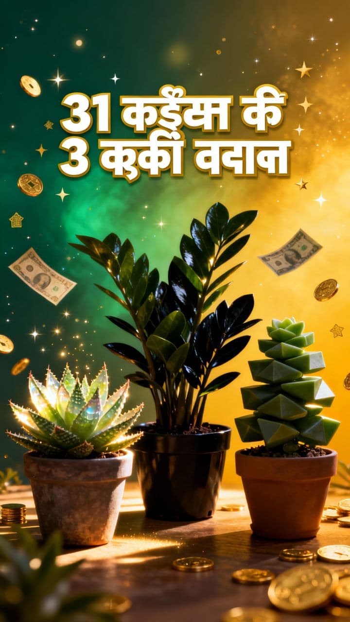 31 दिसंबर के 3 लकी पौधे