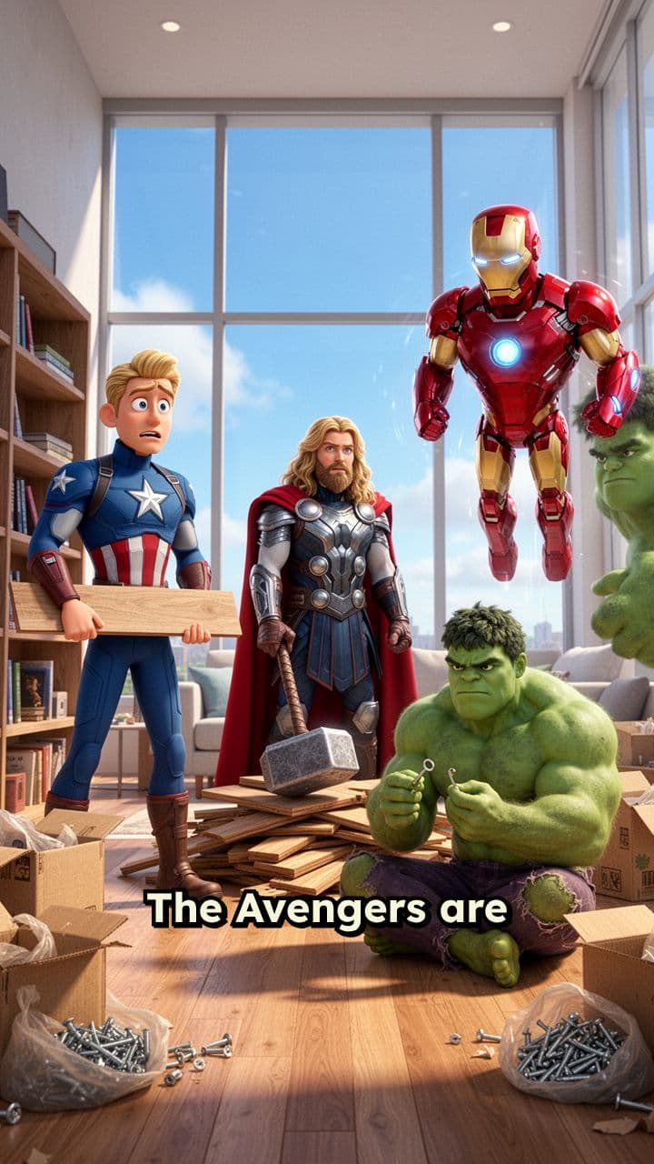 Avengers vs. Flat-Pack Furniture