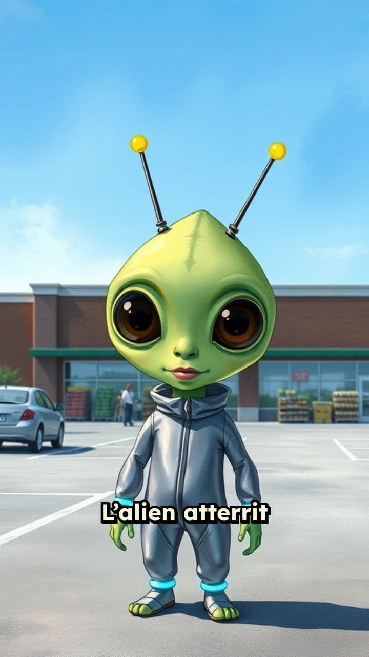 L’alien et le trésor du supermarché