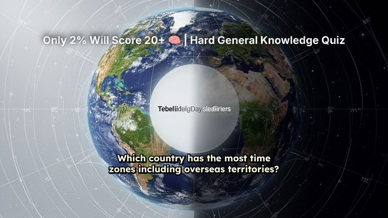 Only 2% Will Score 20+ 🧠 | Hard General Knowledge Quiz