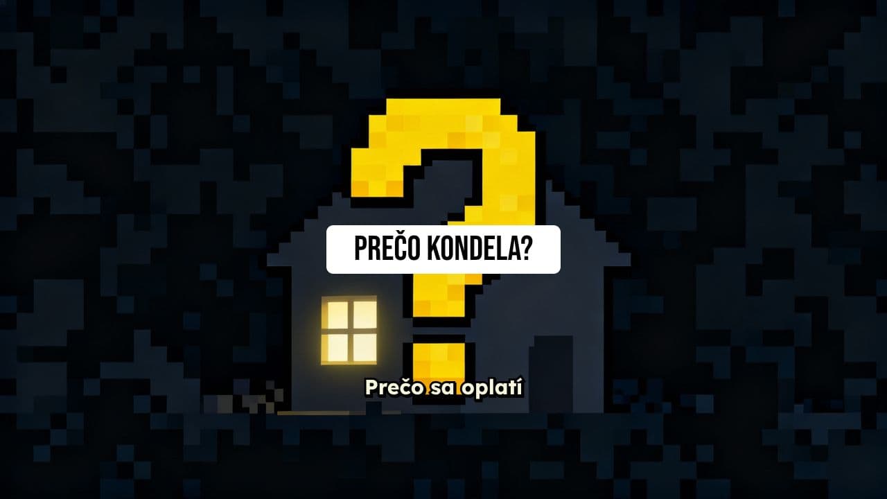 Nakupujte v Kondela - Pixel Art reklama