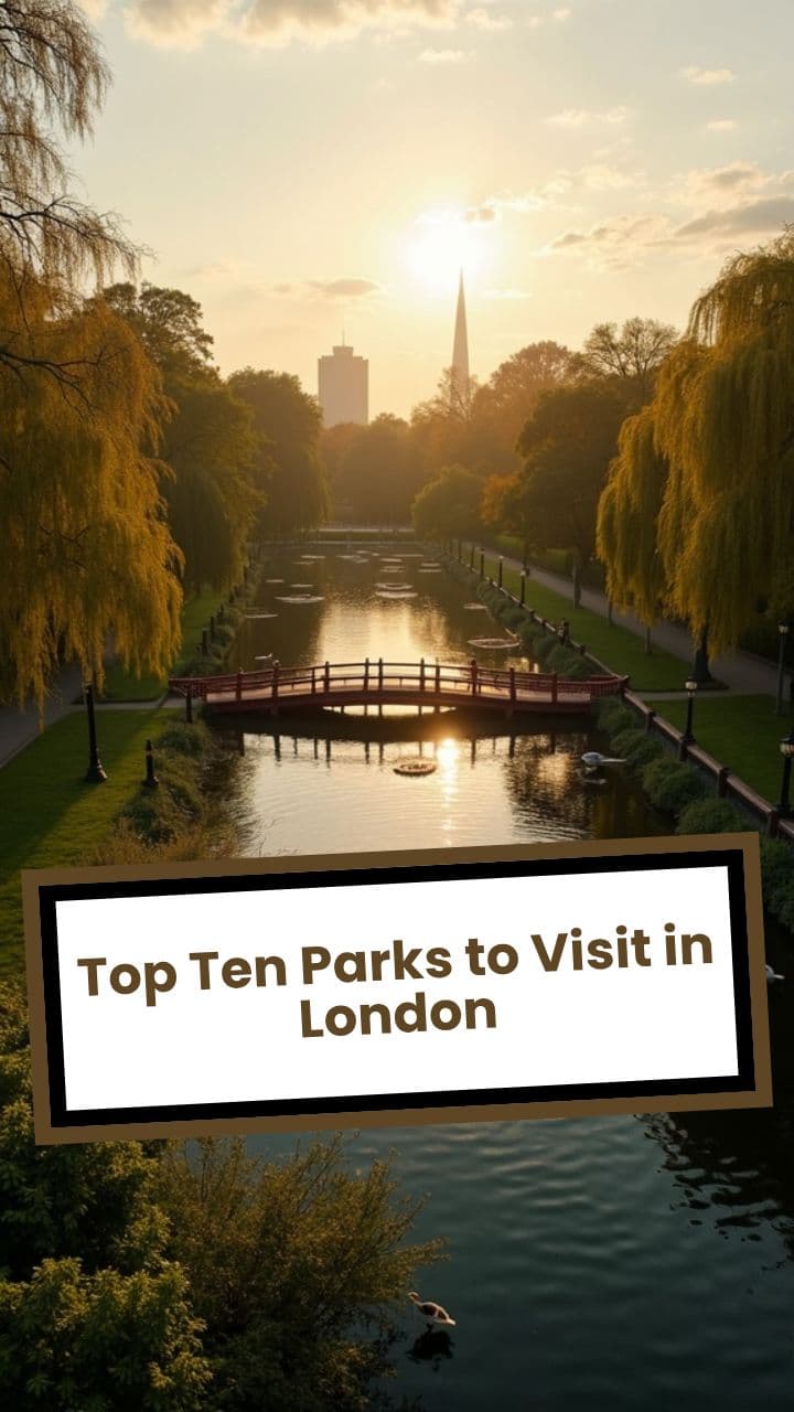 Top Ten Parks to Visit in London