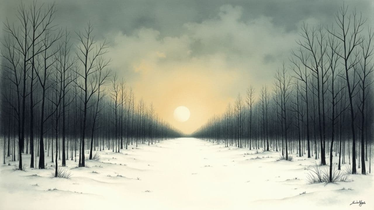 Coyote's Journey Through the Storm