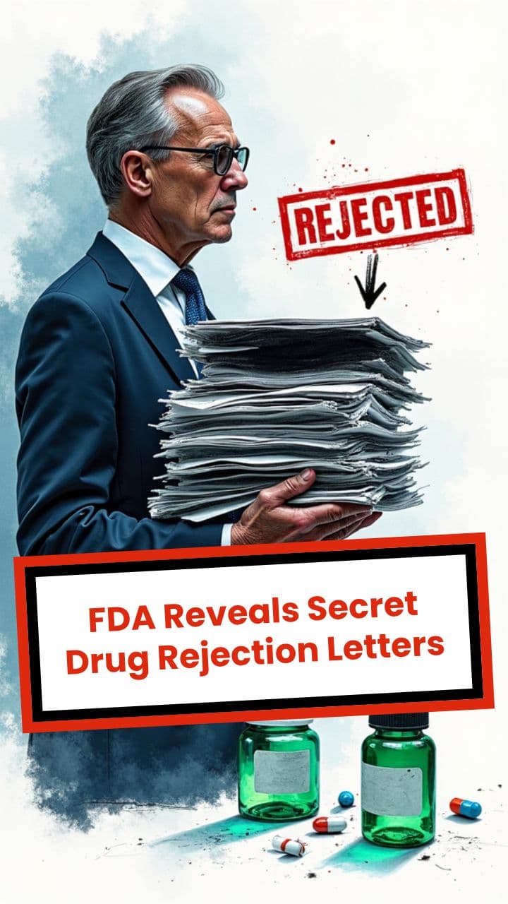 FDA Reveals Secret Drug Rejection Letters