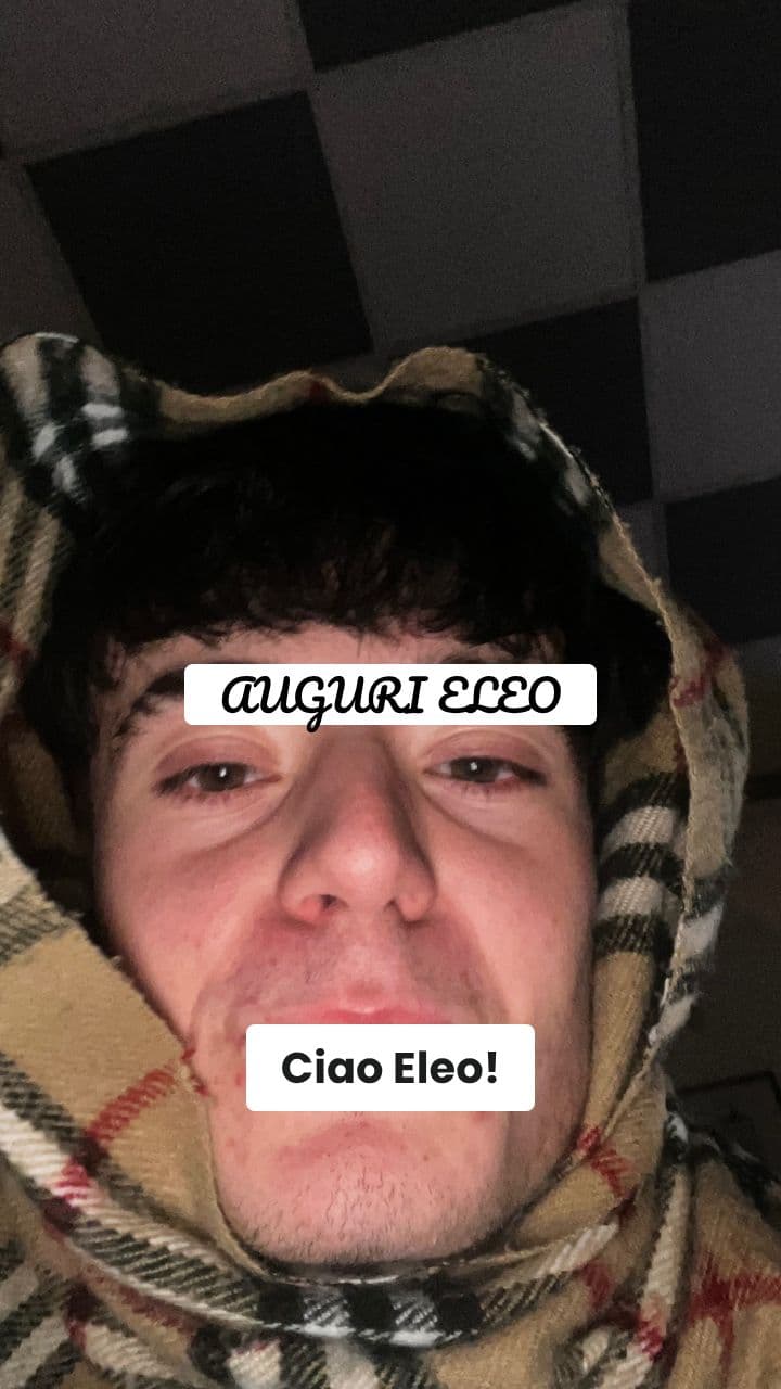 Auguri Speciali per Eleo