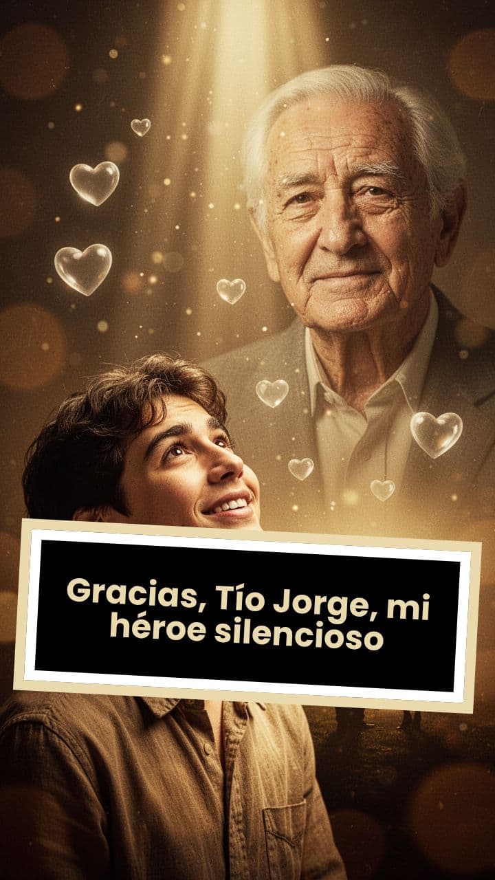 Gracias, Tío Jorge, mi héroe silencioso