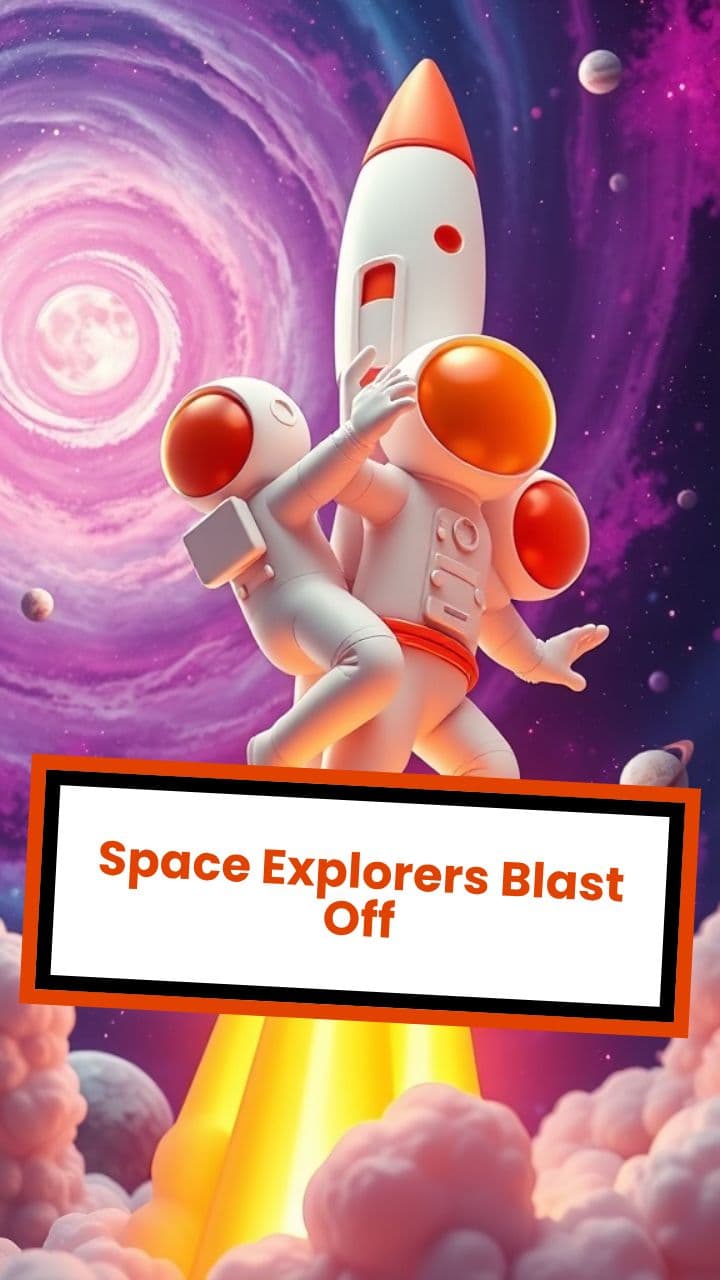 Space Explorers Blast Off