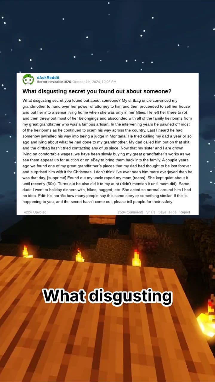 Family Betrayal and Hidden Trauma