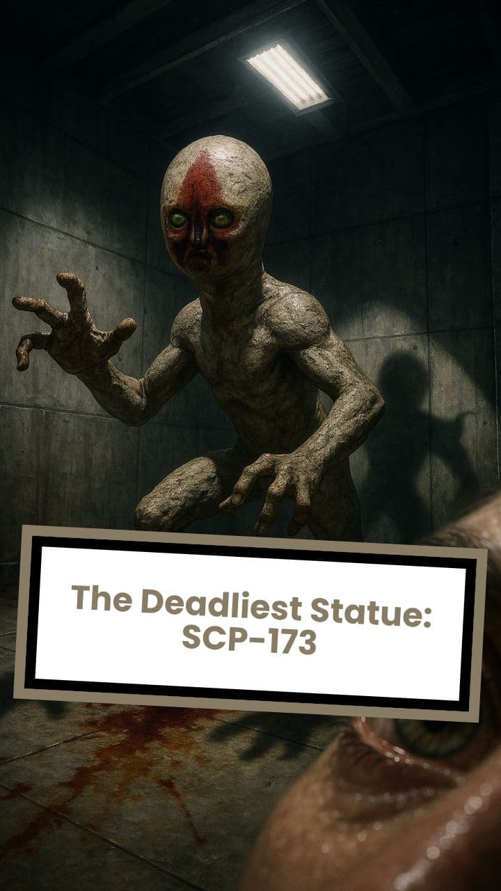The Deadliest Statue: SCP-173