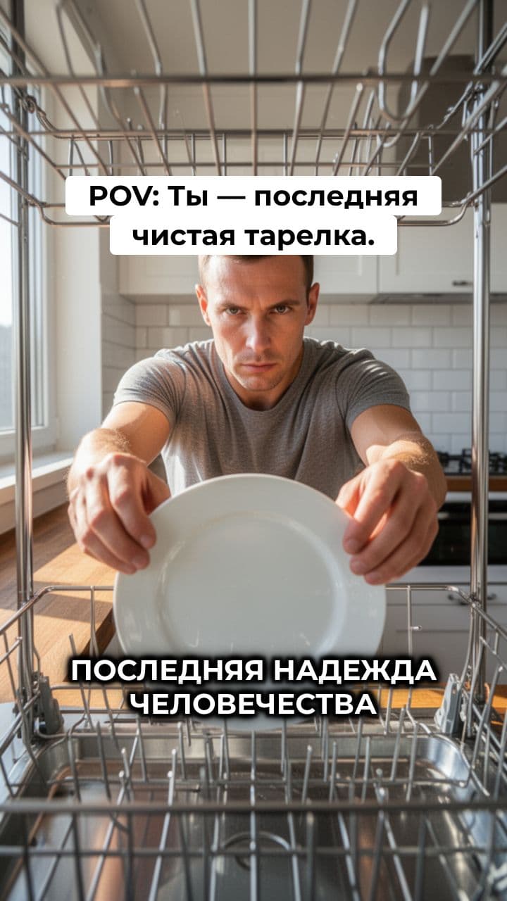 Последняя чистая тарелка