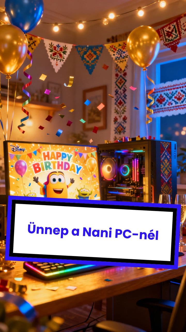 Ünnep a Nani PC-nél