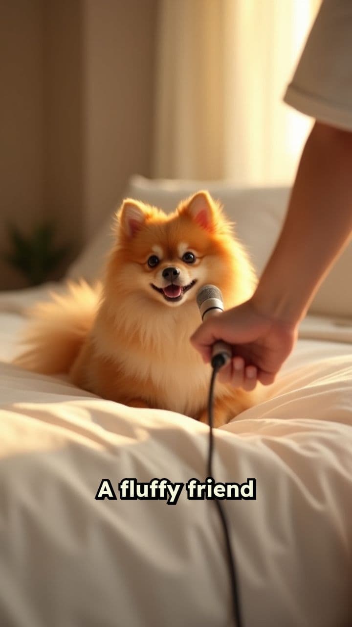 The Talking Pomeranian