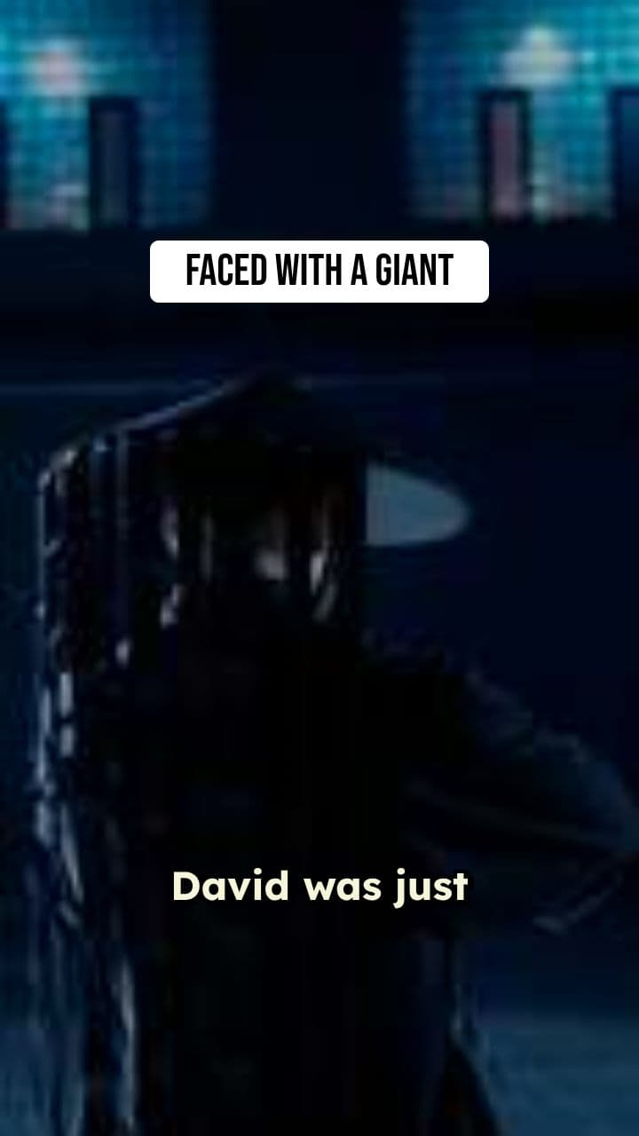 David and the Giant: A Lesson in Courage